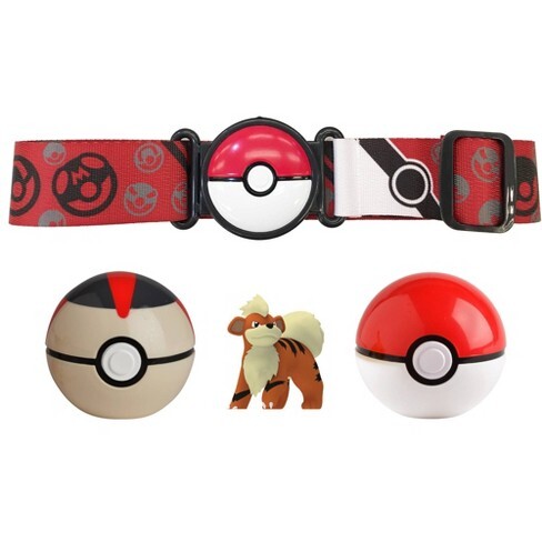 pokemon clip n go poke ball belt set