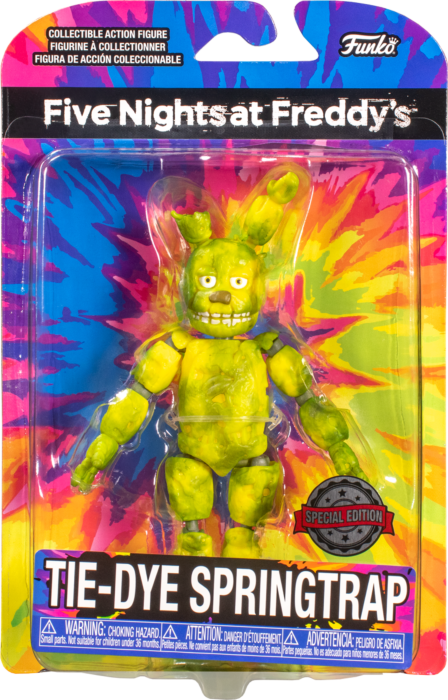 TOY FIGURE MEXICAN FIVE NIGHTS AT FREDDY 'ANIMATRONICS TWISTED springtrap
