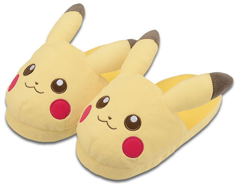 Pokémonlife with Pikachu with open eyes Children Slippers