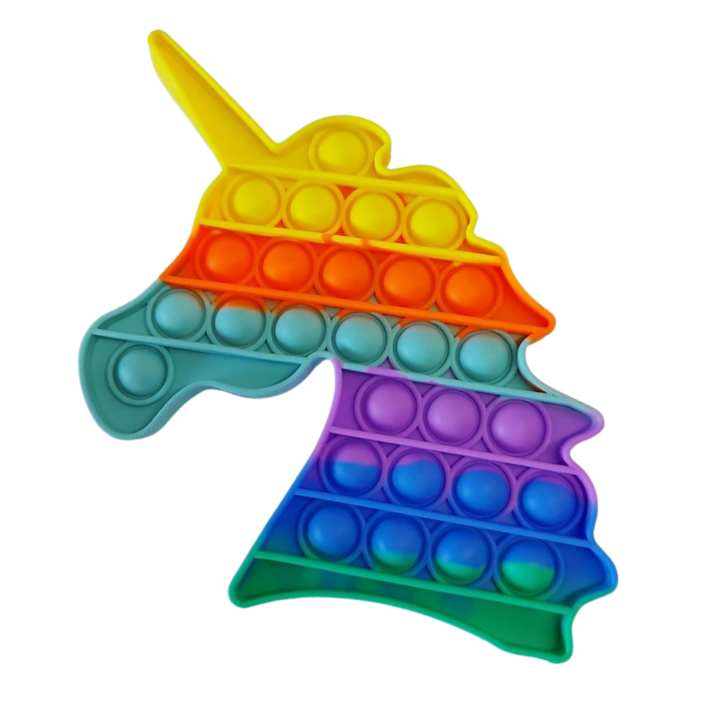 POP-IT Fidget Toy --- UNICORN (rainbow)