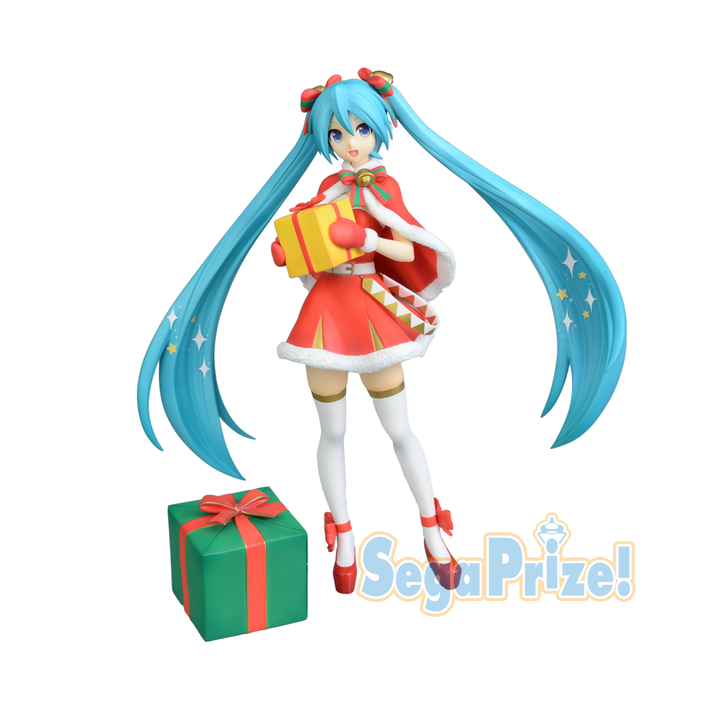 Sega Spm Figure Vocaloid Hatsune Miku Christmas 2019 - maid hatsune miku roblox