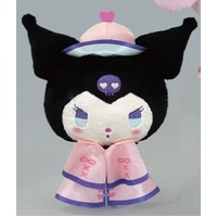 MY MELODY & KUROMI Lolita Jiangshi Plush Toy - Kuromi Black