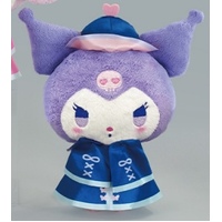 MY MELODY & KUROMI Lolita Jiangshi Plush Toy - Kuromi Purple