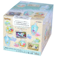 Re-Ment Pokemon AQUA BOTTLE Collection 2 - Memories Of The Glittering Seaside - Complete Set of 6