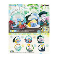 Re-Ment Pokemon Circular Diorama Collection - Complete Set of 6