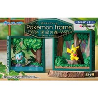 Re-Ment Pokemon Pokemon Frame Deep Green Forest - Single Blind-Box