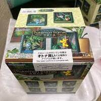 Re-Ment Pokemon Pokemon Frame Deep Green Forest - Complete Set of 6