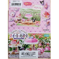 Re-Ment Sanrio My Melody Kuromi Sweet Tea Party - Complete Set of 8