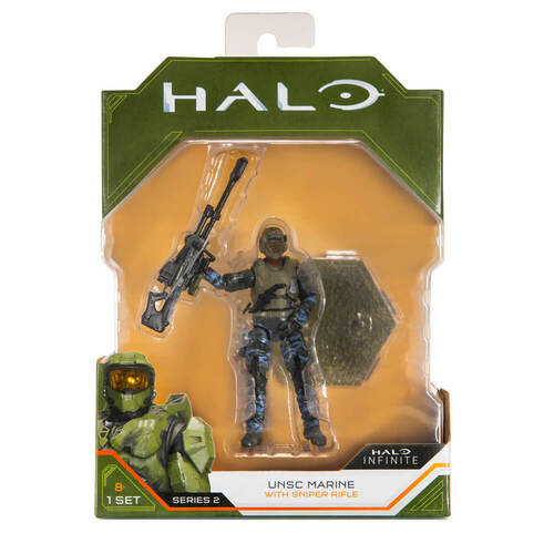 Halo - UNSC Marine With Sniper Rifle - 4″ Core Action Figures
