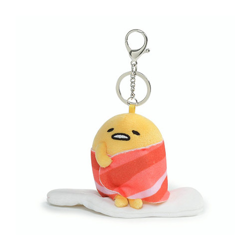 Gudetama Bacon Wrap Keychain Gund - bacon hair paint codes roblox streets